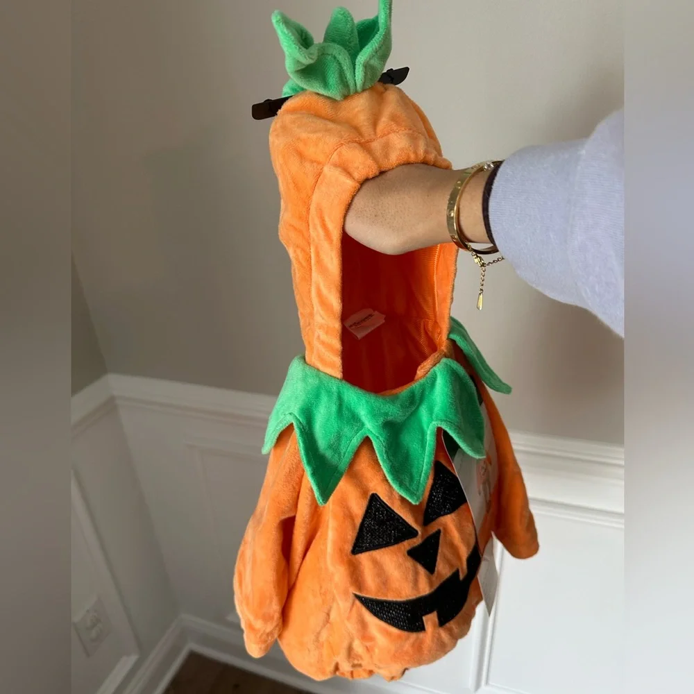 NEW Hyde & Eek Infant Pumpkin Costume size 0-6 and 6-12 Months - Picture 3 of 11
